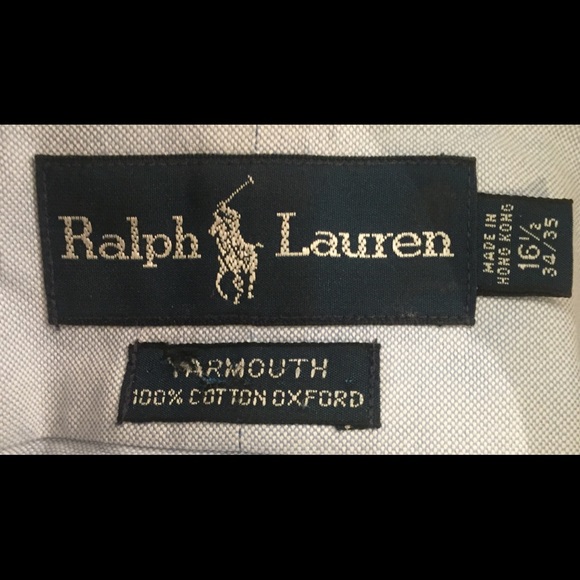 🔥 🏇🏽XL Ralph Lauren Yarmouth Light Blue Shirt - Picture 4 of 4